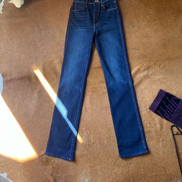 MOTHER High Rise Double Rider Skimp - Picture 4 of 5